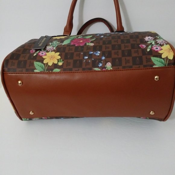 London Fog Calla Signature Satchel Bag - Picture 10 of 15